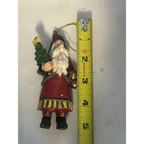 Set of 4 Vintage Ornaments, Horse, Santa, Mickey Mouse SnowFlake, and PuebloKimo - Picture 3 of 6